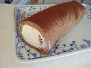 初心者でも必ず巻ける!ティラミスチーズクリームロールケーキの写真