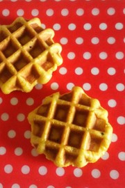 ビタントニオとHB☆かぼちゃワッフルの写真