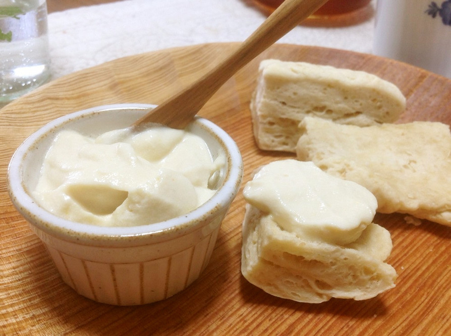 お豆腐のレモンクリームの画像