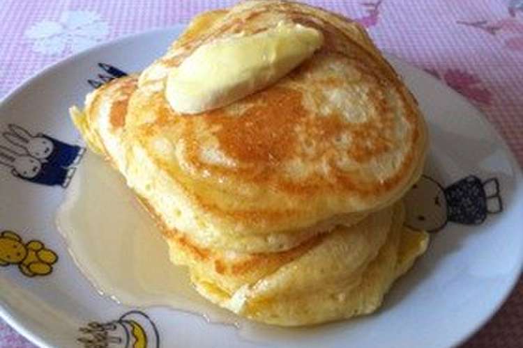 スライスチーズでふわふわパンケーキ レシピ 作り方 By ちょこj クックパッド 簡単おいしいみんなのレシピが362万品