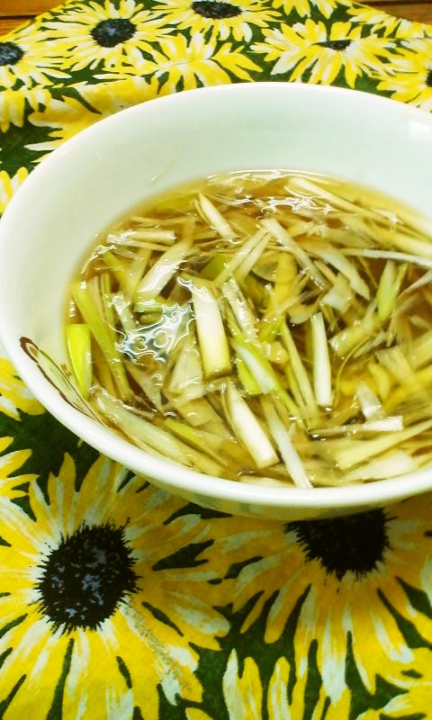 お野菜てんこ盛りの中華スープの画像