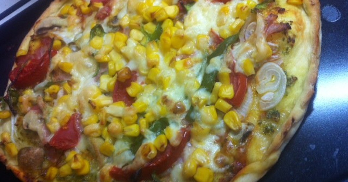 夏のピザのレシピ