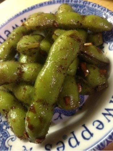 枝豆のうまうまガーリック風味の写真