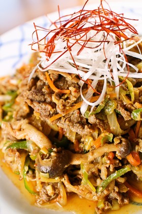 ごはんすすむ!お野菜たっぷりプルコギ