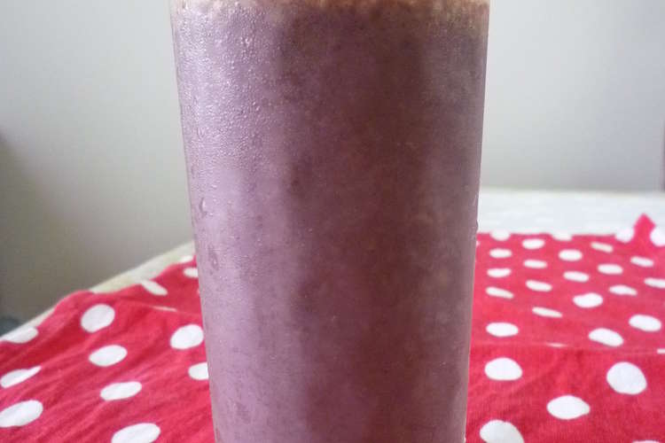 朝から簡単アサイードリンク レシピ 作り方 By あーもこ クックパッド