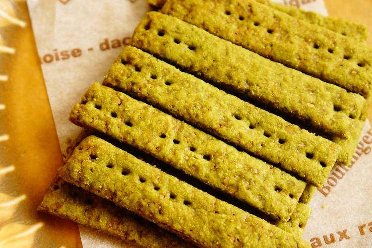 大麦若葉でサクサククッキー レシピ 作り方 By くみぞぅ３１ クックパッド 簡単おいしいみんなのレシピが355万品