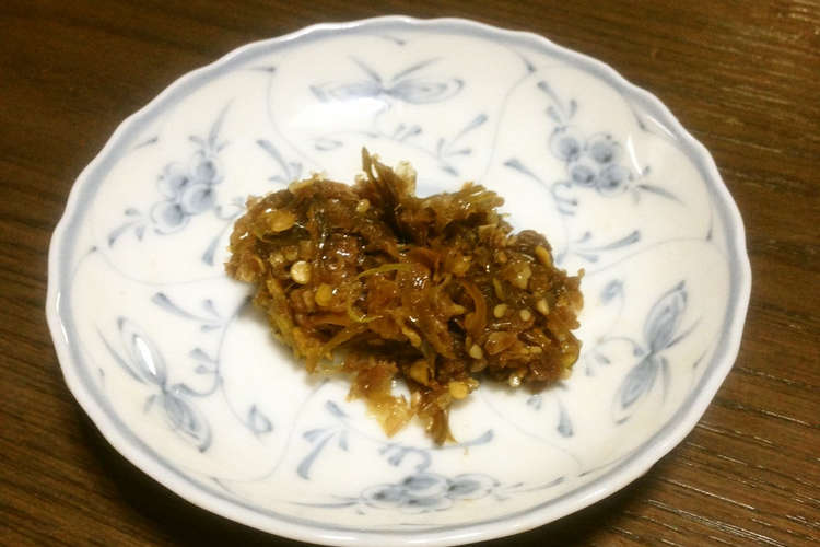 青唐辛子の佃煮 レシピ 作り方 By 安慎親爺 クックパッド 簡単おいしいみんなのレシピが373万品