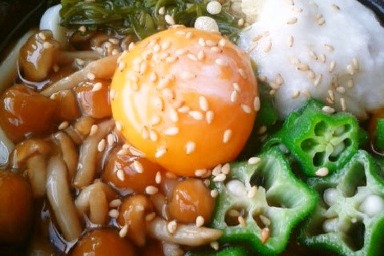 夏にぴったりネバネバうどん レシピ 作り方 By ぉ嫁ちん クックパッド 簡単おいしいみんなのレシピが352万品