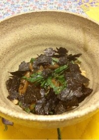 梅しそニンニク醤油納豆
