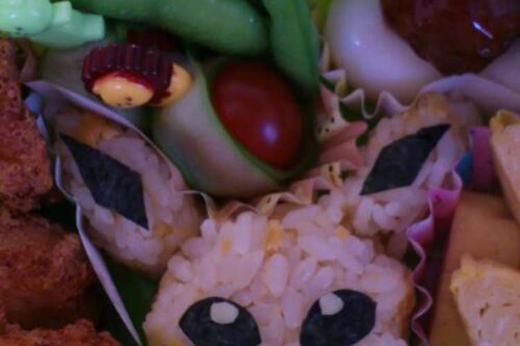 キャラ弁 サンダース ポケモン レシピ 作り方 By かのこ714 クックパッド 簡単おいしいみんなのレシピが365万品