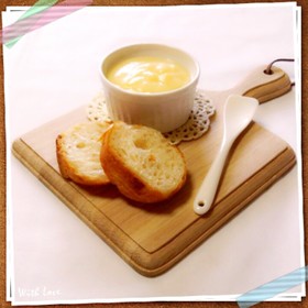 レンジでとろけるぷりんみたいなカスタード
