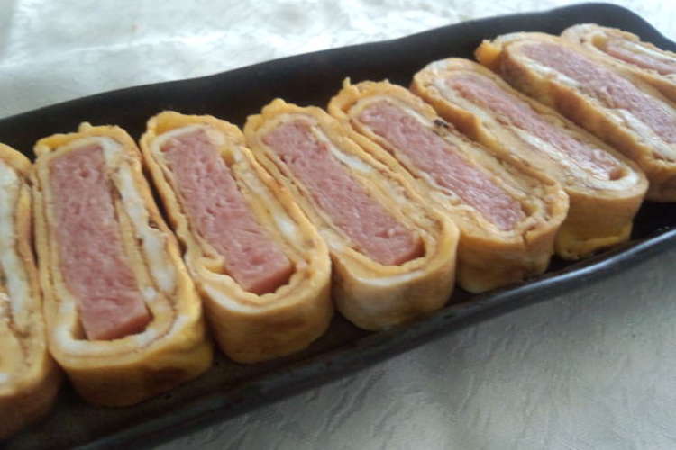 スパム入り卵焼き レシピ 作り方 By 45ty クックパッド