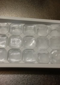 製氷皿で作った氷の保存方法♪