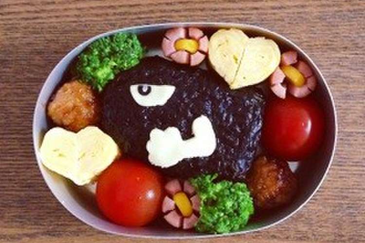 スーパーマリオ キラー海苔弁当 レシピ 作り方 By けこけこ クックパッド 簡単おいしいみんなのレシピが353万品