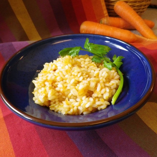 すりおろしニンジンのリゾット レシピ 作り方 By Kawakoすいす クックパッド 簡単おいしいみんなのレシピが360万品