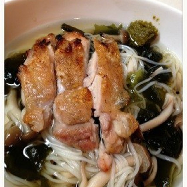 柚子胡椒チキン そうめん レシピ 作り方 By Coco Latte クックパッド 簡単おいしいみんなのレシピが352万品