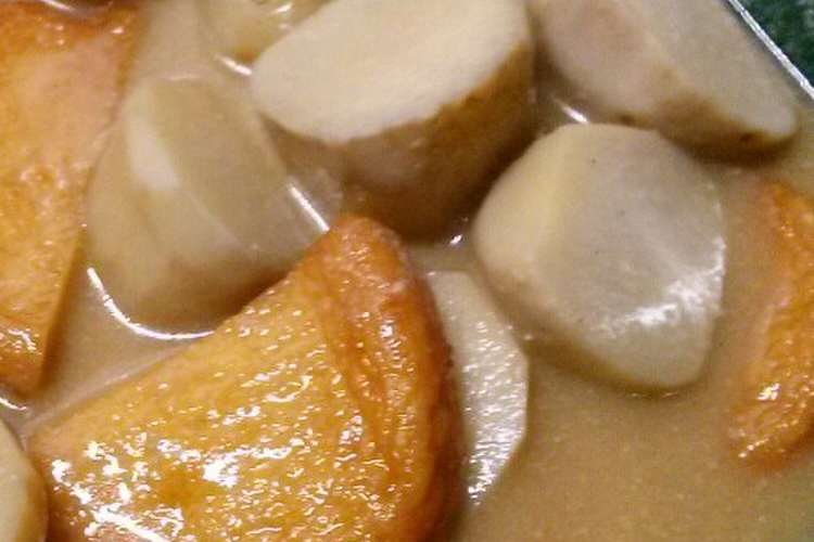 里芋とさつま揚げの味噌煮 レシピ 作り方 By なおみアトキンソン クックパッド 簡単おいしいみんなのレシピが357万品