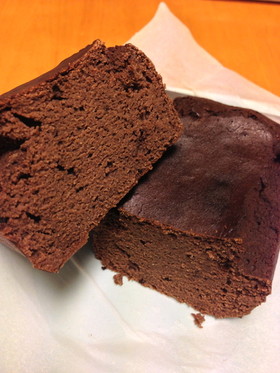 低糖質しっとりおからココアケーキ