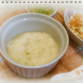 離乳食*初期~中期 ポテト×ミルクパン粥