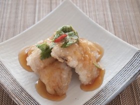 鱧のあんかけ