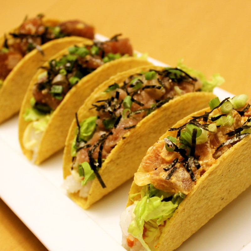 簡単エッグタコスのレシピ