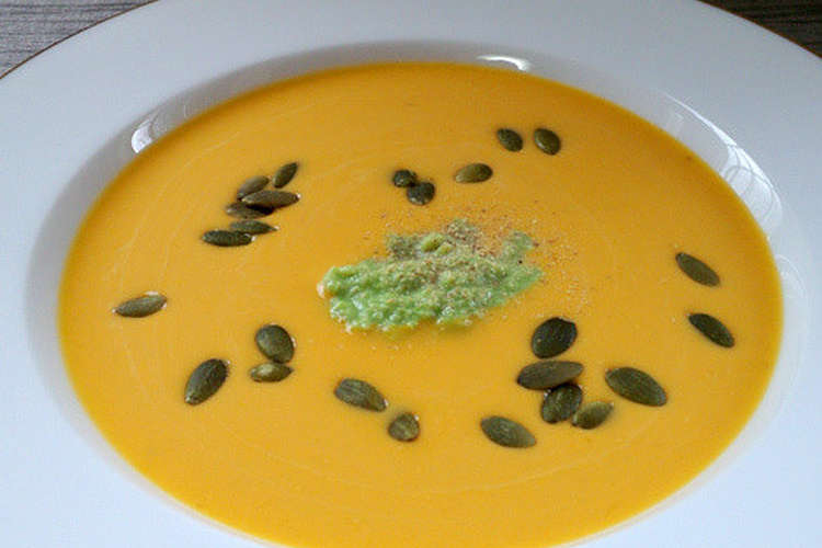 フランス風かぼちゃのクリームポタージュ レシピ 作り方 By フレンチシェフの娘 クックパッド 簡単おいしいみんなのレシピが349万品