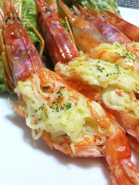 海老のかさ増し焼き☆おもてなしに