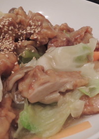スーパーのお惣菜で作る中華風炒め物