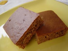 ★バター・砂糖不使用ホットケーキミックスでチョコケーキ★