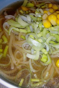 ★簡単★醤油ラーメン風のスープ