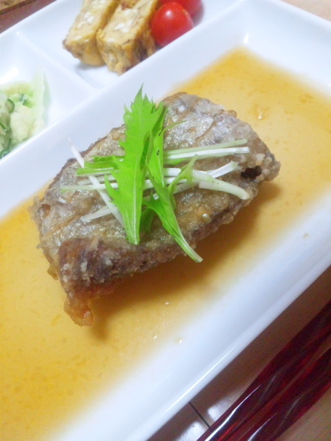 【魚系】簡単☆太刀魚のレモン風味揚げの画像