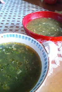 ネバネバ味噌汁(or中華スープ)