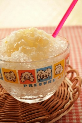 甘くて爽やか♪はちみつレモンかき氷