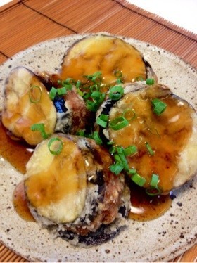 絶品!なすの挽肉はさみ揚げ Part2