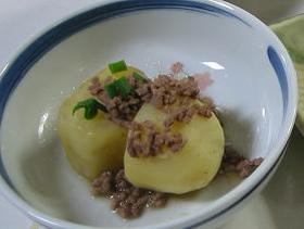 ホクホクじゃがいものそぼろ煮