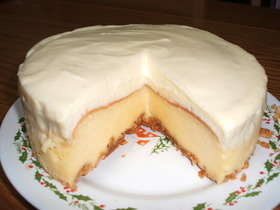 ダブルチーズケーキの画像