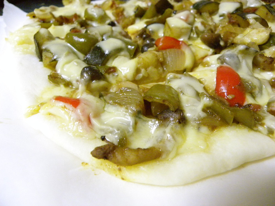 手捏ねdeピザ☆インディアン♡ by 蜜柑の庭 【クックパッド】 簡単おいしいみんなのレシピが380万品