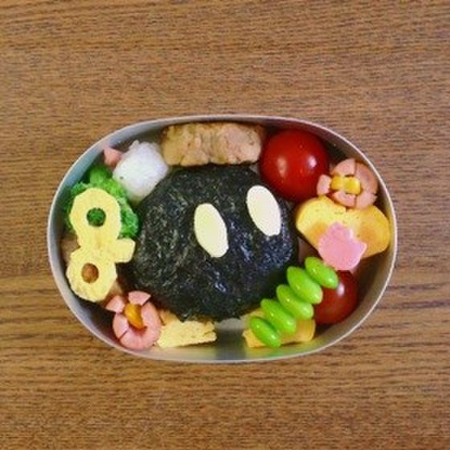 スーパーマリオ ボム兵海苔弁当 レシピ 作り方 By けこけこ クックパッド 簡単おいしいみんなのレシピが353万品