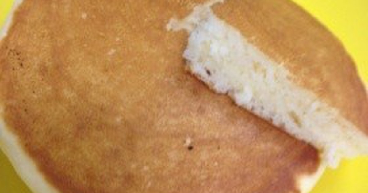 小麦アレルギー米粉ホットケーキパンケーキ レシピ 作り方 By あんこももも クックパッド 簡単おいしいみんなのレシピが359万品