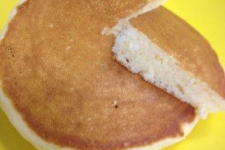 小麦アレルギー米粉ホットケーキパンケーキ レシピ 作り方 By あんこももも クックパッド 簡単おいしいみんなのレシピが358万品