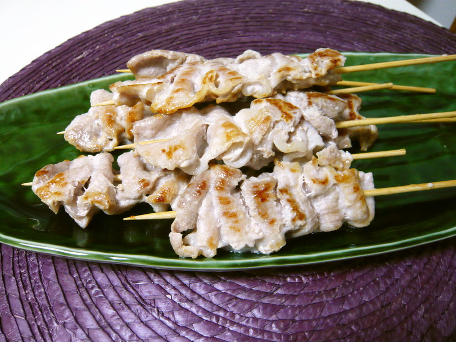 ジャーク風豚串のレシピ