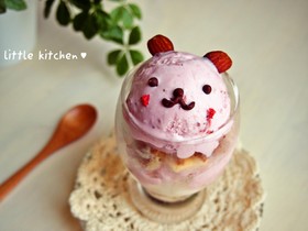 うさぎちゃんのミルフィーユ風パフェ♡