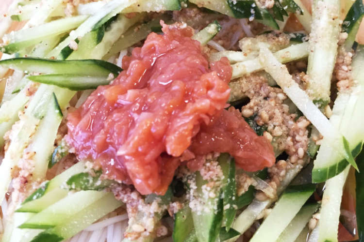 梅きゅうり素麺 レシピ 作り方 By S Eyes クックパッド 簡単おいしいみんなのレシピが354万品