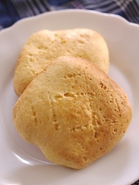 ふんわり食パンで簡単おもしろメロンパン