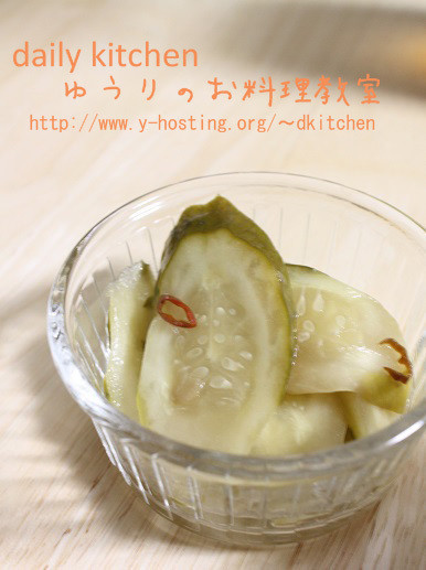 胡瓜のナンプラー炒めの画像
