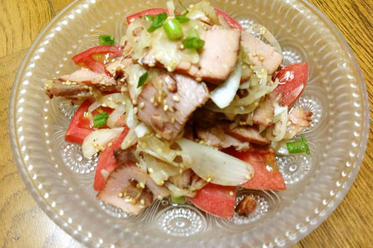 簡単 さっぱり 焼豚のサラダ レシピ 作り方 By そうまうま クックパッド 簡単おいしいみんなのレシピが352万品