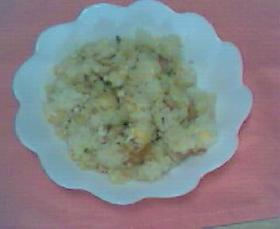 高野豆腐入りチャーハン