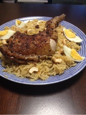 サウジアラビア料理 カプサ(Kabsa)