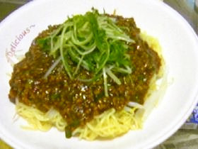 シャキシャキ野菜のジャージャー麺の画像