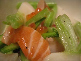 魚介&かぶのサラダ
